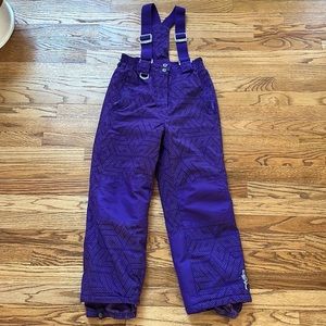 Girls snow pants M 10-12